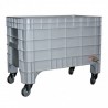Bac à glace monobloc 500L sur roulettes  Cuves inox/bacs à glace