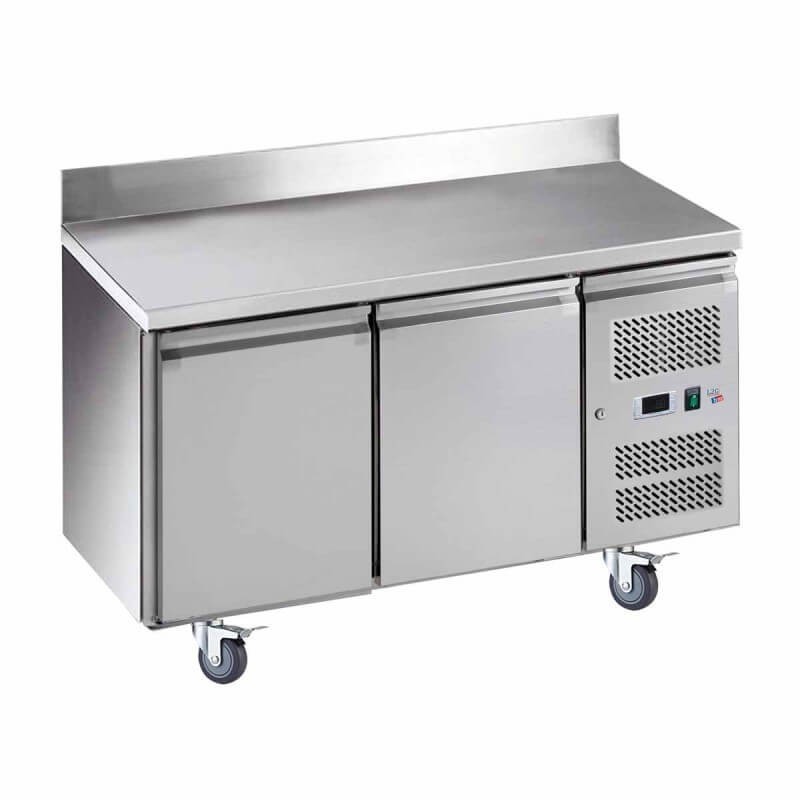 Table réfrigérée adossée 2 portes GN2200TN L2G Tables réfrigérées Table réfrigérée adossée 2 portes GN2200TN L2G Tables réfrigérées