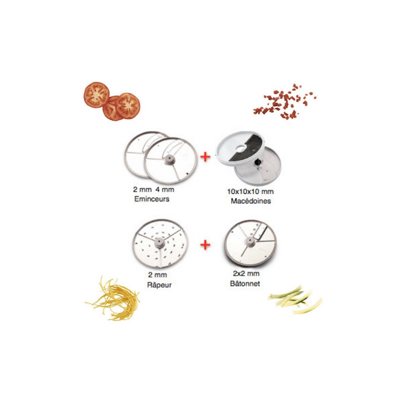 Pack de 6 disques ESSENTIAL | Robot Coupe ROBOT COUPE Disques pour CL40