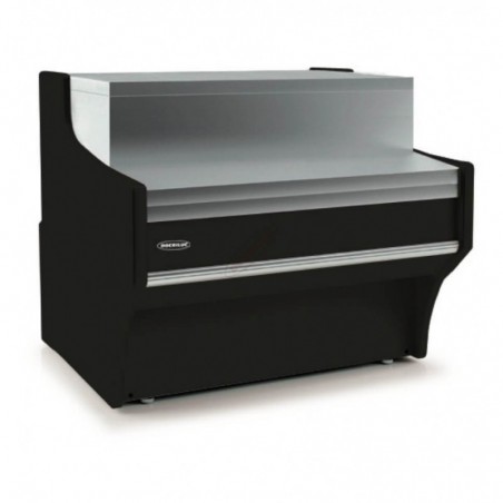 Meuble caisse neutre 1200x1100x910MM NOIR  Comptoirs réfrigérés