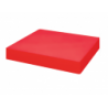 Bloc de découpe en polyéthylène rouge  Boucherie et poissonnerie