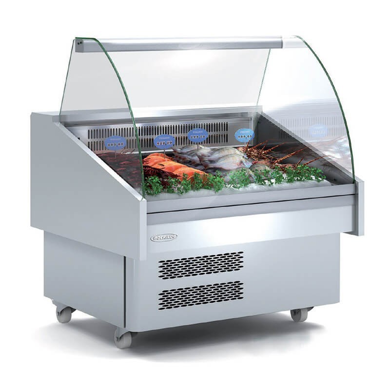 Comptoir réfrigéré à poissons mobile DOCRILUC Froid Comptoir réfrigéré à poissons mobile DOCRILUC Froid