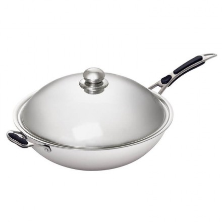 Sauteuse wok inox W360R 360mm BARTSCHER Casseroles, marmites et woks