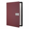 Protège-menu A4 en cuir RED ROYAL SECURIT Protège-menus A4