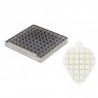 Kit couteau+poussoir 8x8mm inox Louis Tellier Accessoires