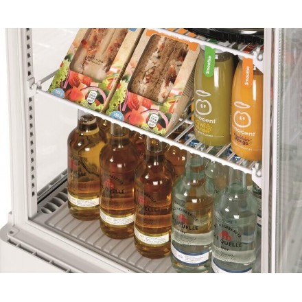 Mini vitrine réfrigérée blanche 78L WE-L BARTSCHER Vitrines réfrigérées