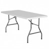 Table rectangulaire pliante NÎMES 6/8 pers.  Mobilier de réception