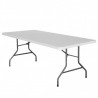 Table rectangulaire pliante NÎMES 10/12 pers.  Mobilier de réception