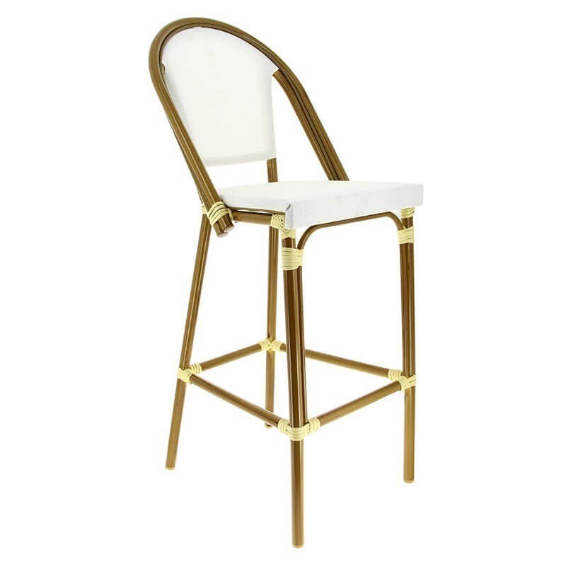 Chaise haute BIARRITZ écru  CHAISES EN TOILE/CORDE