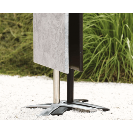 Mange-debout UGINE (alu) LIGNE CHR PIÉTEMENTS DE TABLE