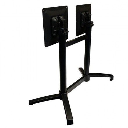 CALVI double table base (black) LIGNE CHR Table bases and tops