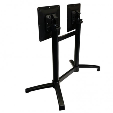 CALVI double table base (black) LIGNE CHR Table bases and tops