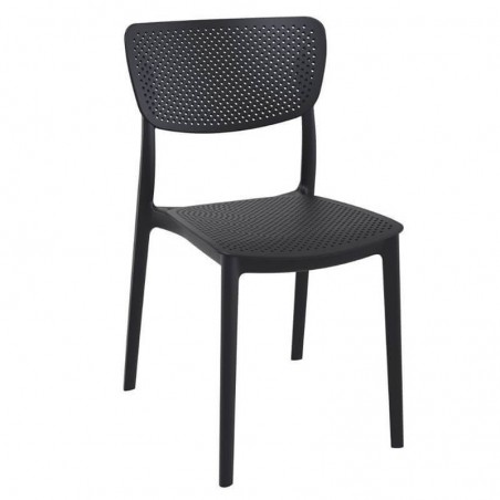 Chaise ROYAN noire VALERO Gamme ROYAN