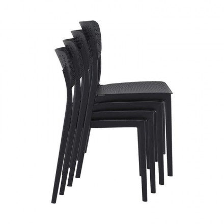 Chaise ROYAN noire VALERO Gamme ROYAN