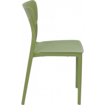 Chaise ROYAN vert olive VALERO Gamme ROYAN