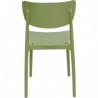 Chaise LUCY vert olive LIGNE CHR Gamme MONACO