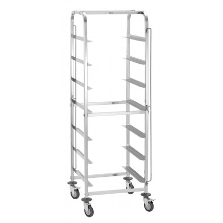 Chariot à casiers de lavage 7 niveaux ASP700 BARTSCHER Stainless steel transport ladders