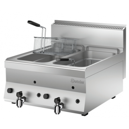 Friteuse gaz 2x8L BARTSCHER Série 650 SNACK