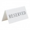 Chevalet RESERVED x5 SECURIT Salle