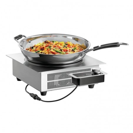 Wok à induction encastrable IW35-EB | 3,5kW BARTSCHER Réchauds wok à induction