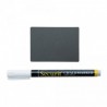 Étiquettes noires A8 x20 SECURIT Salle