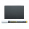 Étiquettes noires A7 x20 SECURIT Salle