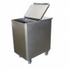 Bac à sel/farine 130L inox L2G Cuves inox/bacs à glace