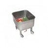 Cuve inox 80L avec vidange L2G Cuves inox/bacs à glace