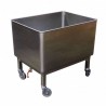 Cuve inox 200L avec vidange L2G Cuves inox/bacs à glace