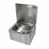 Lave-mains à commande fémorale LMD  Stainless steel hand wash basin