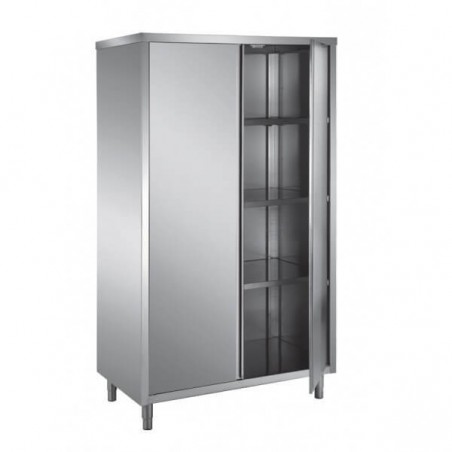 Armoire haute P600mm à portes battantes  Armoires hautes inox