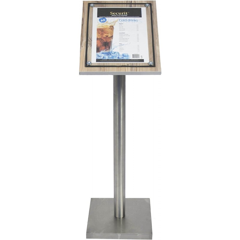 Display GLASS STAR OAK 1xA4 SECURIT Information Displays Display GLASS STAR OAK 1xA4 SECURIT Information Displays