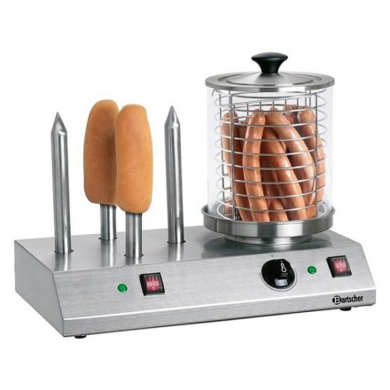 Machine à hot dog 4 plots