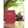 Protège-menu A4 BASIC bordeaux SECURIT Protège-menus A4
