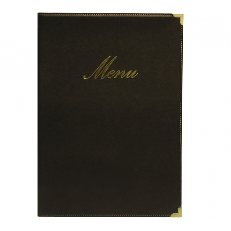 Protège-menu A4 CLASSIC noir SECURIT A4 menu protectors Protège-menu A4 CLASSIC noir SECURIT A4 menu protectors