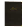 Protège-menu A4 CLASSIC noir SECURIT Protège-menus A4