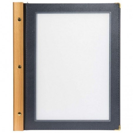 Protège-menu A4 WOOD SECURIT Protège-menus A4