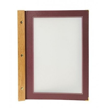 Protège-menu A4 WOOD SECURIT Protège-menus A4