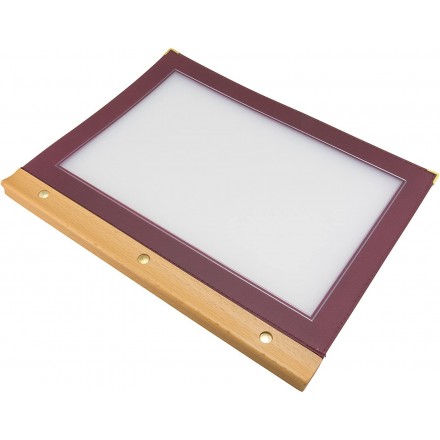 Protège-menu A4 WOOD SECURIT Protège-menus A4