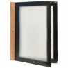 Box de 20 protège-menu A4 WOOD SECURIT Protège-menus A4