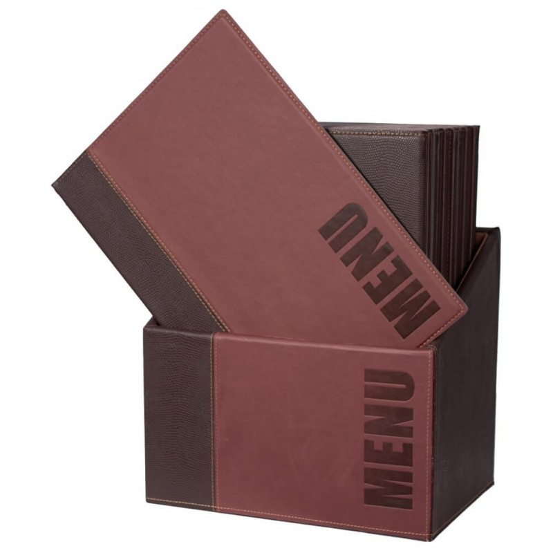 Box de 20 protège-menus A4 TRENDY SECURIT Protège-menus A4 Box de 20 protège-menus A4 TRENDY SECURIT Protège-menus A4
