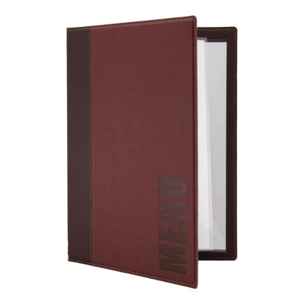 Box de 20 protège-menus A4 TRENDY SECURIT Protège-menus A4