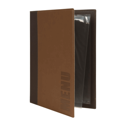 Box de 20 protège-menus A4 TRENDY SECURIT Protège-menus A4