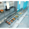 Vitrine bain-marie "VIVALDI" MAFIROL Vitrines chauffantes