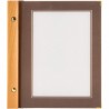 A5 WOOD menu holder - CHR MARKET