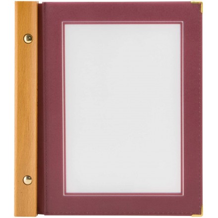 Protège-menu A5 WOOD SECURIT Protège-menus A5