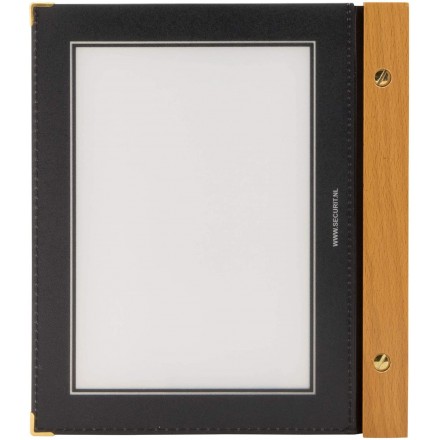 Protège-menu A5 WOOD SECURIT Protège-menus A5