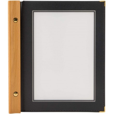 Protège-menu A5 WOOD SECURIT Protège-menus A5
