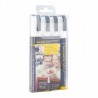 Lot de 4 feutres craie blancs mine 2-6mm SECURIT Feutres craie liquides