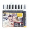 Lot de 8 feutres craie blancs mine 2-6mm SECURIT Feutres craie liquides